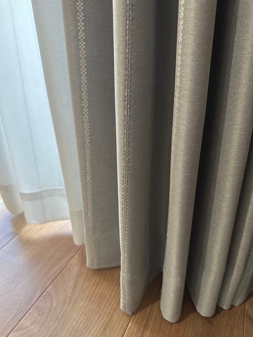 【新品同様】カーテン&レースカーテンセット【美品】