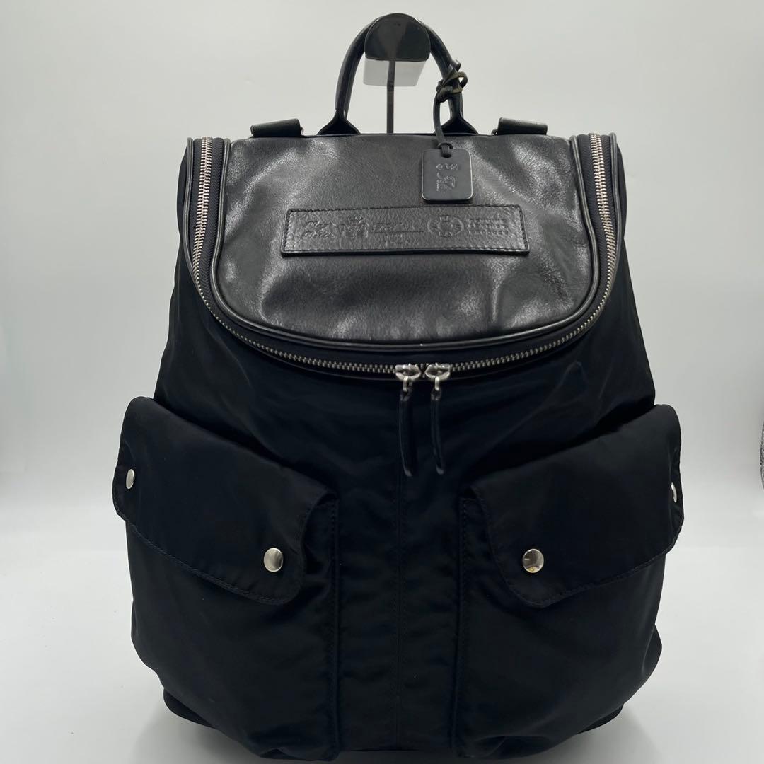 フェリージ 15/54/DS+NK バックパック リュック レザー ブラック