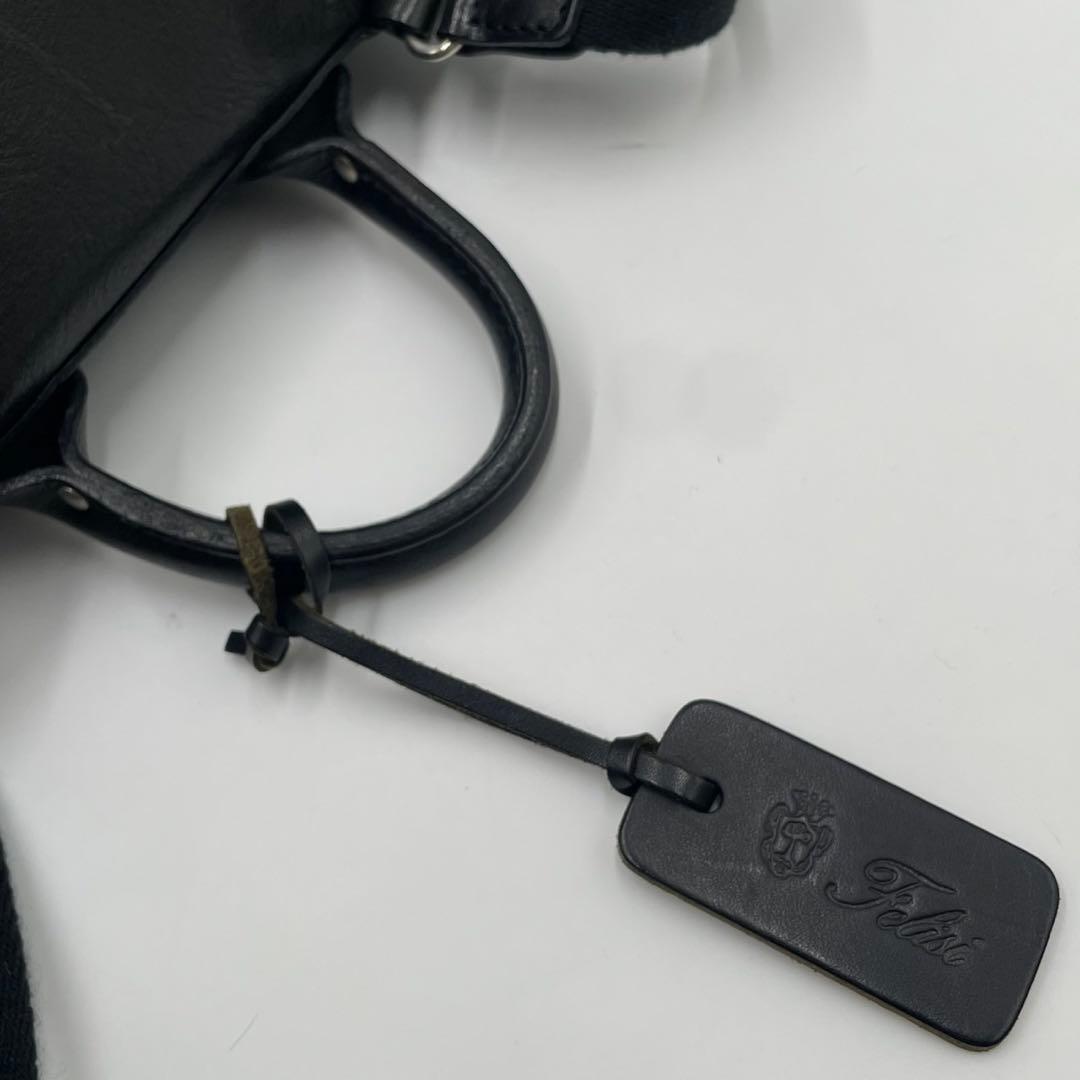 フェリージ 15/54/DS+NK バックパック リュック レザー ブラック