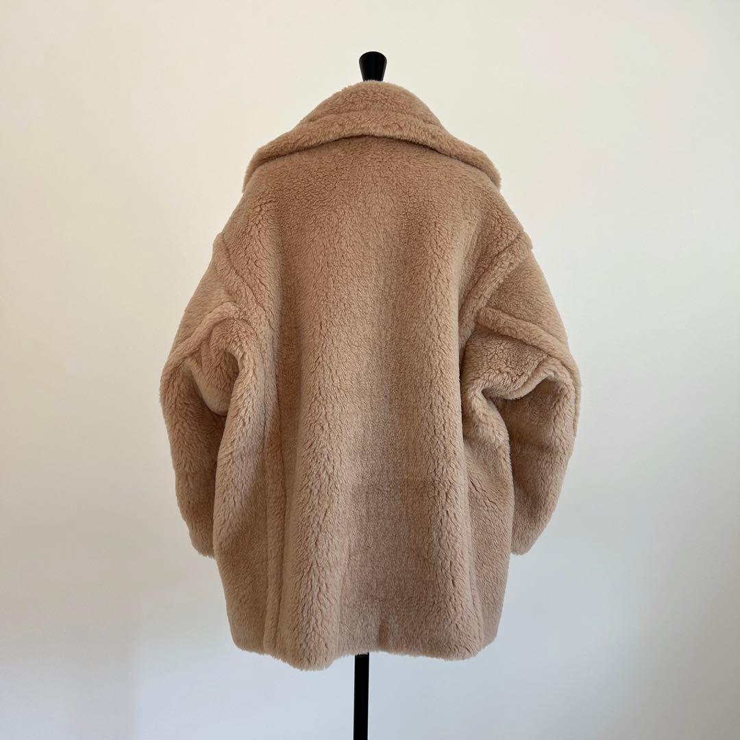 新型 最新作❗️新品未使用ベアショート丈 テディコート ミルクティーベージュ