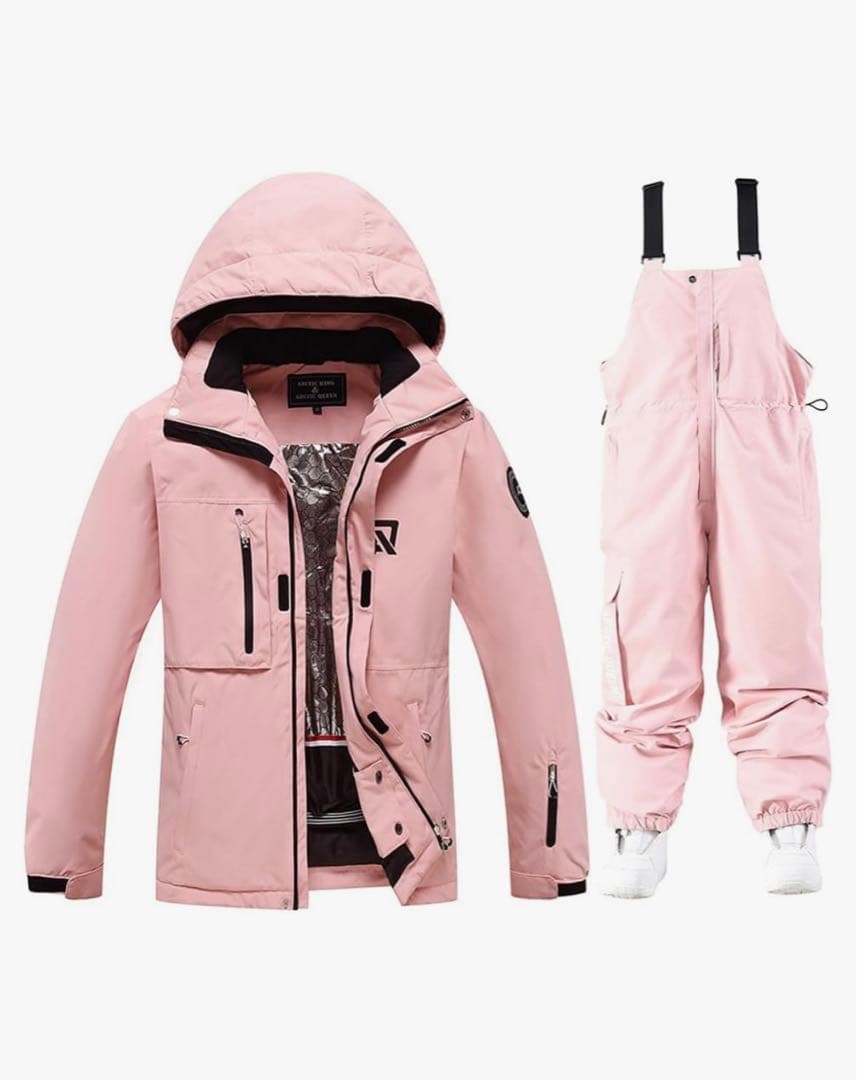 （新品）スノボウェア スキーウェア ピンク