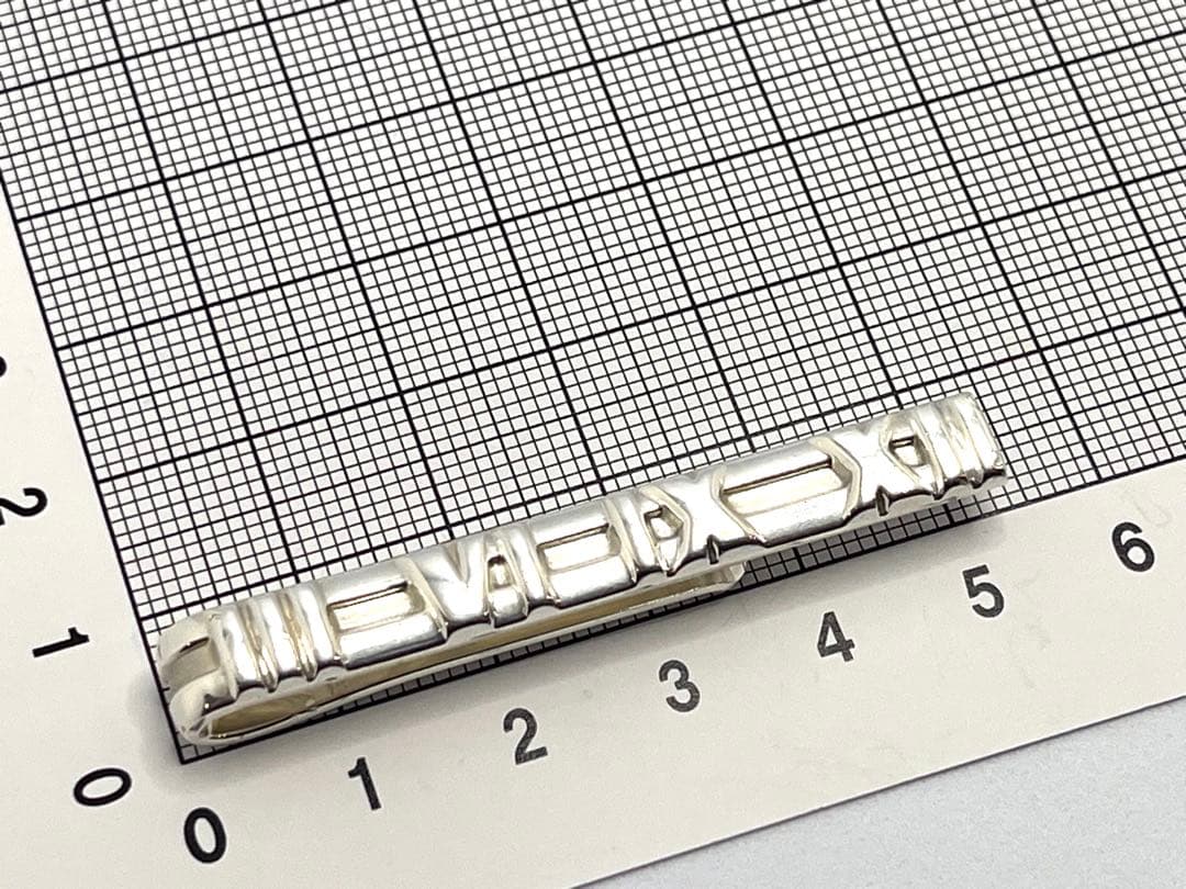 c531 美品 ティファニー アトラス 1995 ネクタイピン シルバー 925