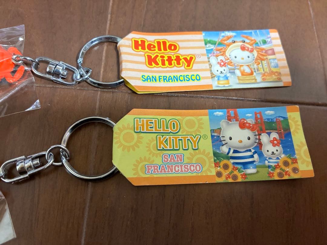 ご当地キティ　キーホルダー　サンフランシスコ　2個セット