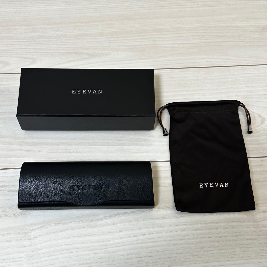 美品　EYEVAN アイヴァン　カーク　kirk（50）MPBK サングラス