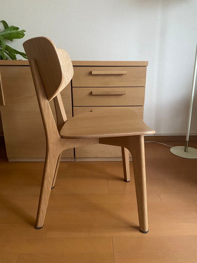 【April】マルニ木工 Roundishチェア（板座) オーク 1脚 ①