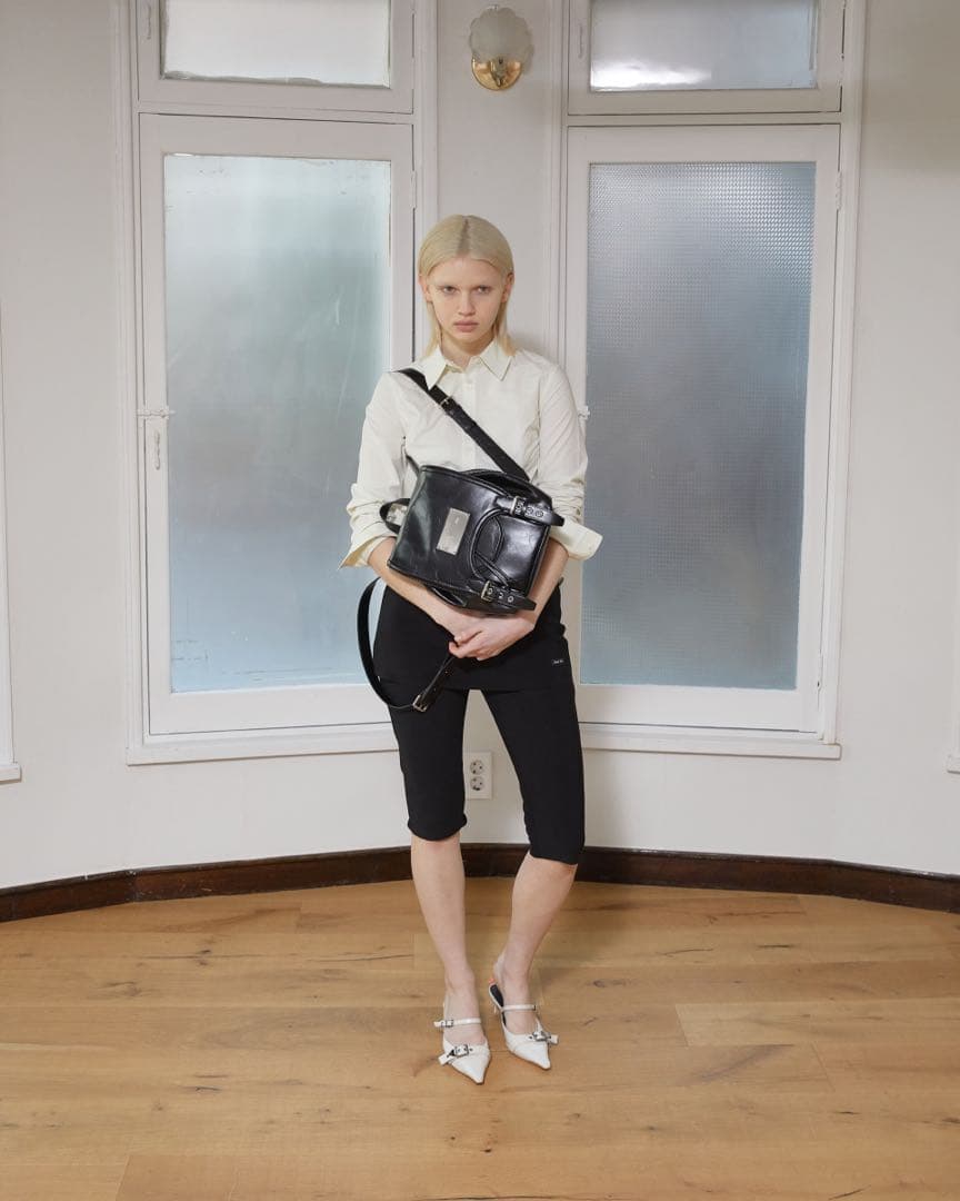 バッグ Matin Kim BUCKLE DETAIL BACK PACK