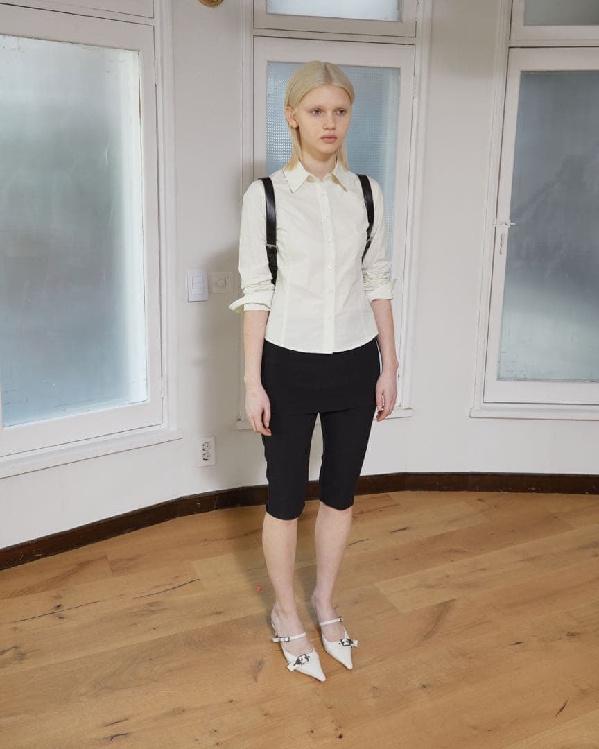 バッグ Matin Kim BUCKLE DETAIL BACK PACK