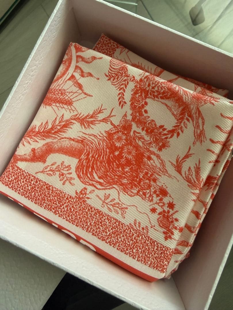 CHRISTIAN DIOR シルクスカーフ