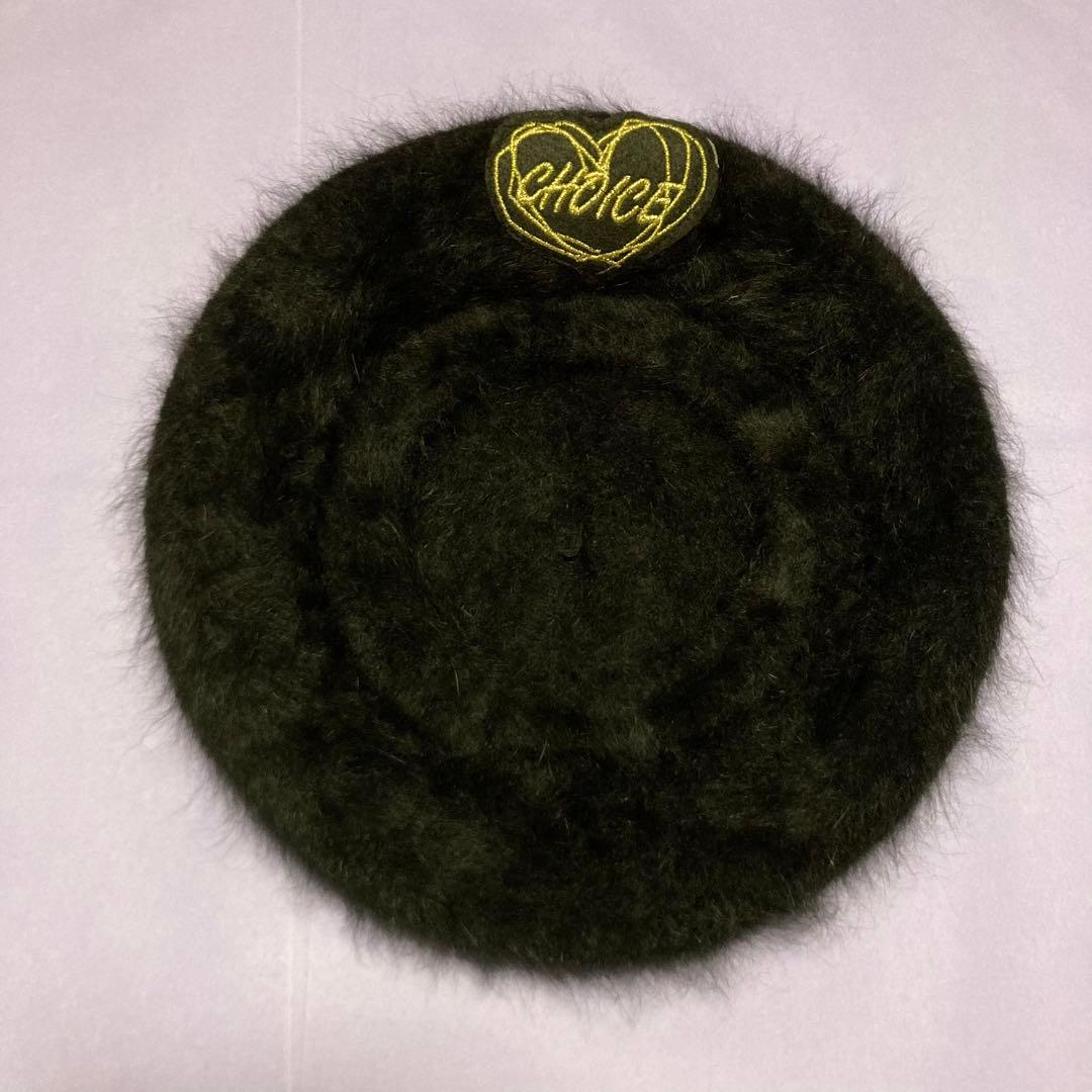 SEXY DYNAMITE LONDON CHOICE 刺繍ロゴ黒ファーベレー帽 - メルカリ