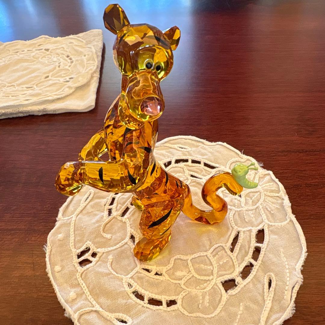 スワロフスキー　ディズニー　ティガー　置物 楽天市場】スワロフスキー ティガー クリア 虎 トラ ディズニー くまの