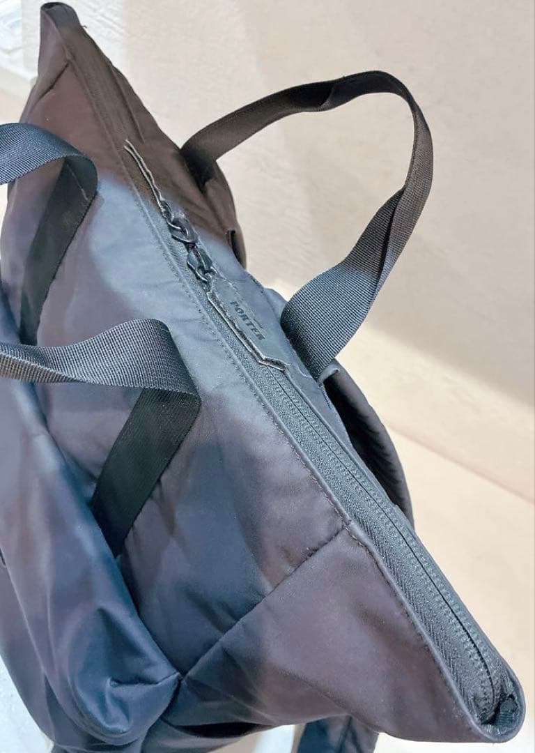 PORTER ムース 2WAYデイパック リュック　(L) 黒