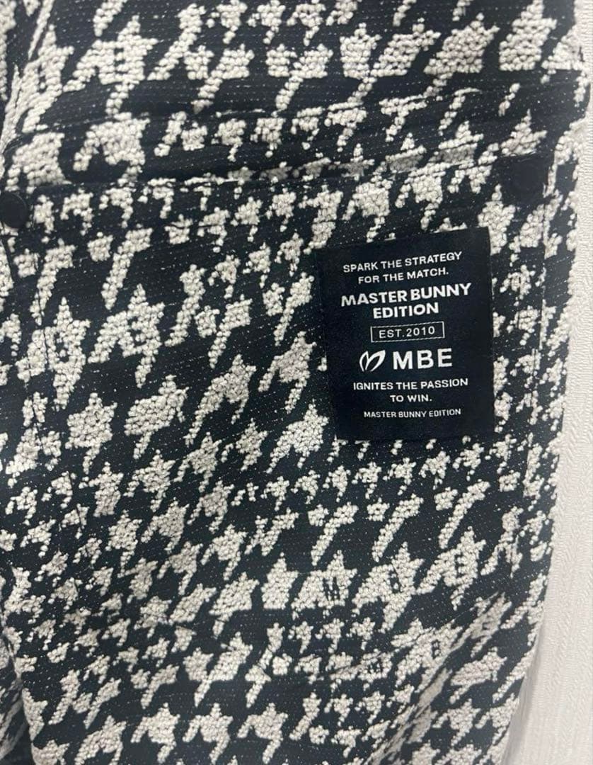 マスターバニー 秋冬メンズパンツ Mサイズ ハウンドトゥース