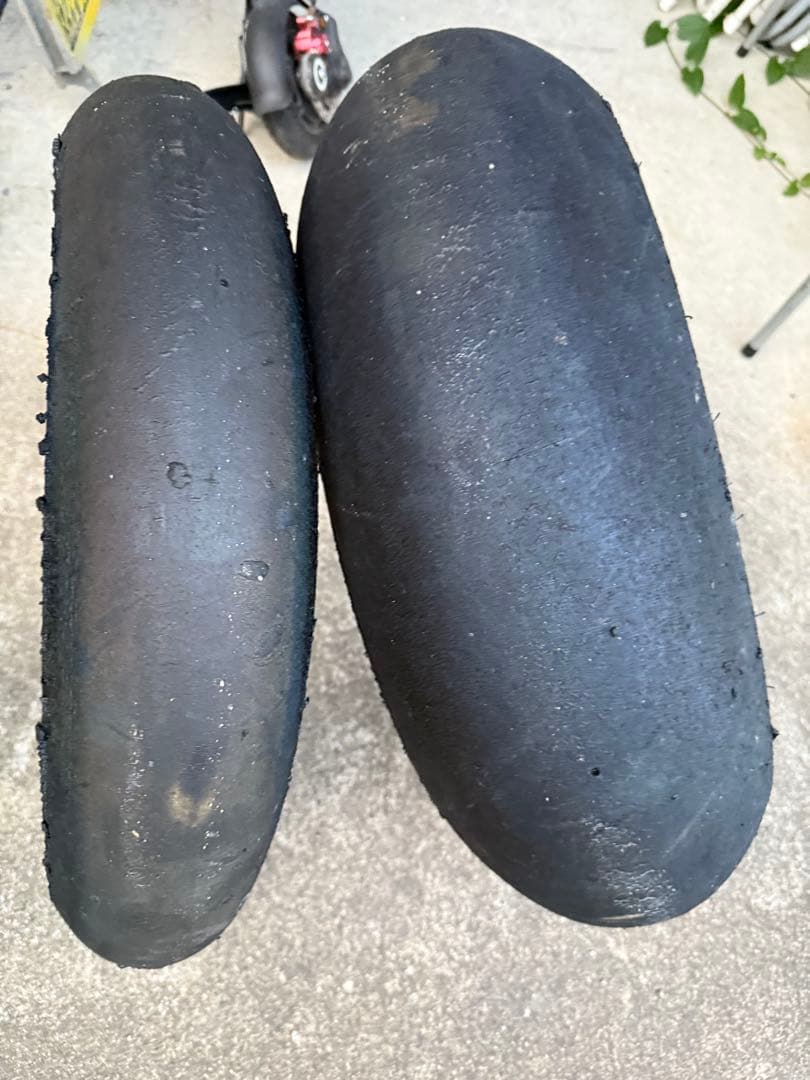 スーパーカブAA01 ホイールタイヤセット17インチ 当時物 旧車