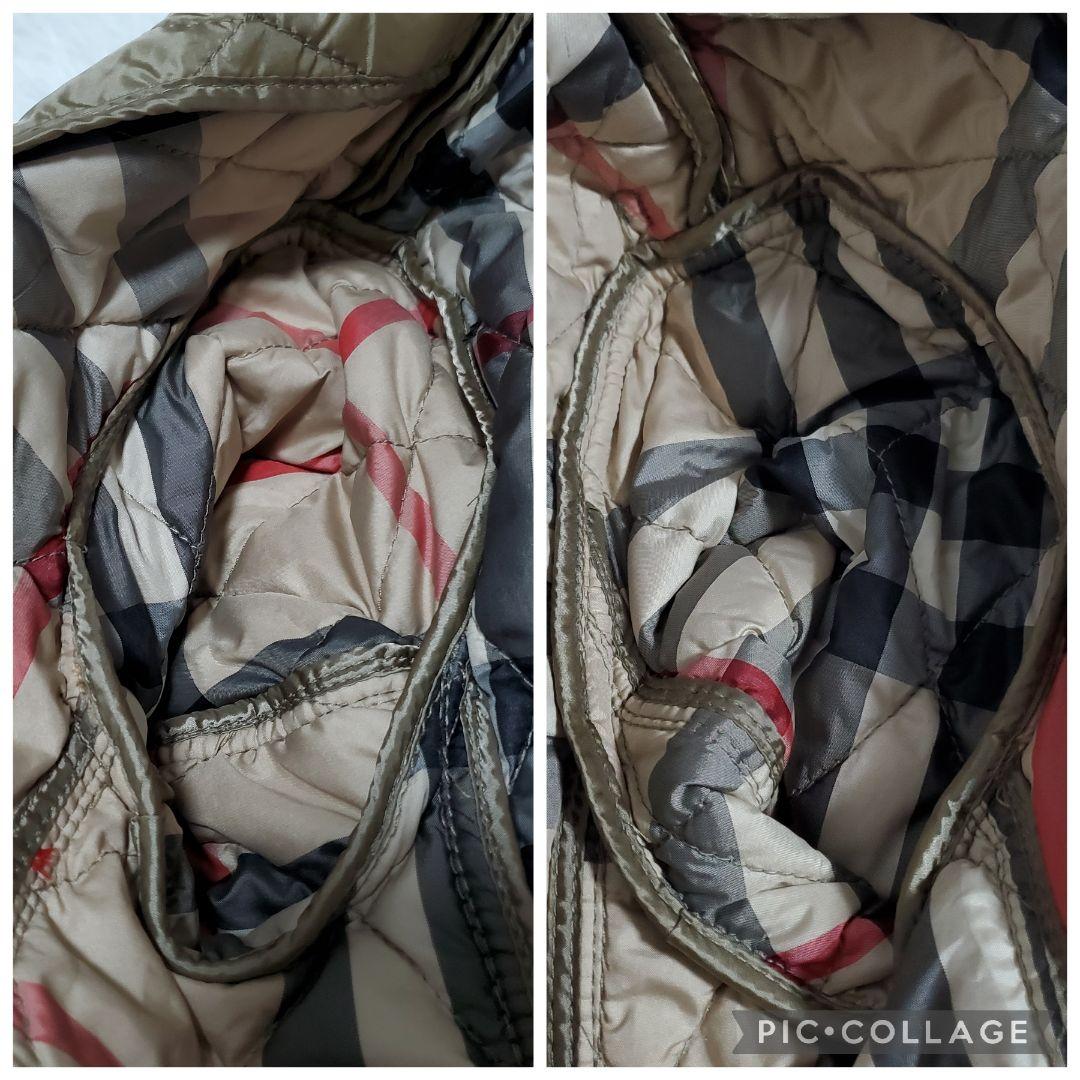 極美品✨バーバリーブリット　キルティングコート　ノバチェック　ベルト　Sam様