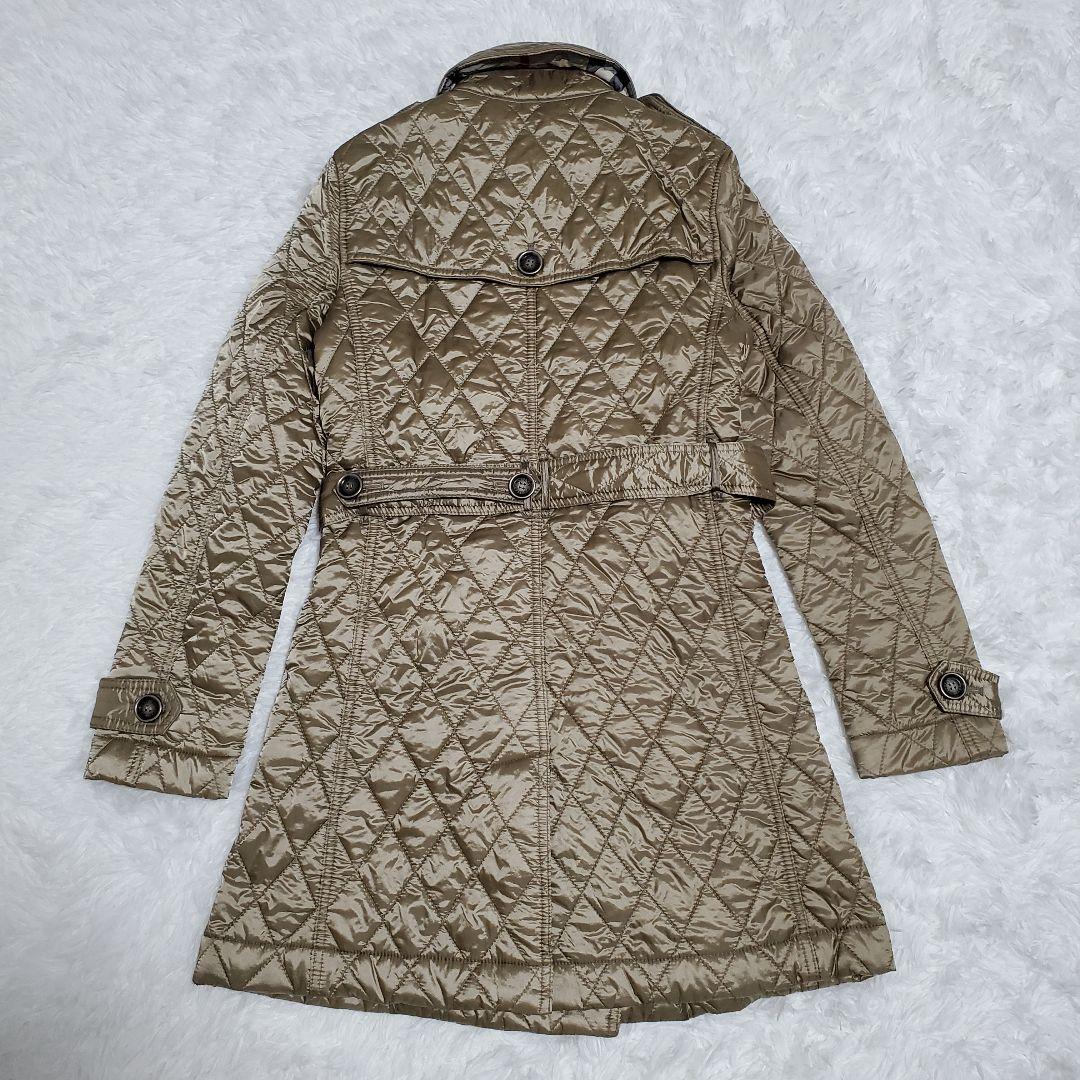 極美品✨バーバリーブリット　キルティングコート　ノバチェック　ベルト　Sam様