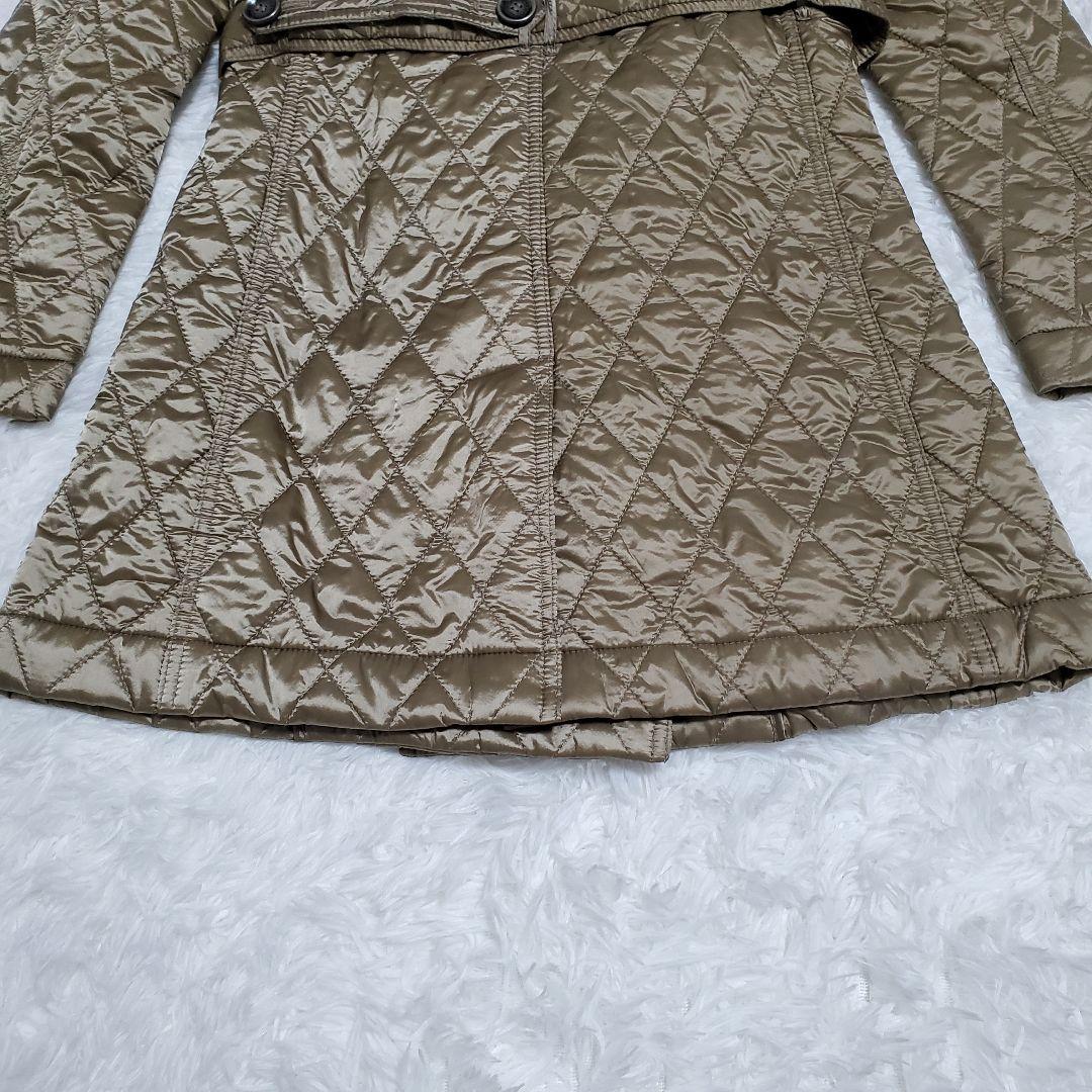 極美品✨バーバリーブリット　キルティングコート　ノバチェック　ベルト　Sam様