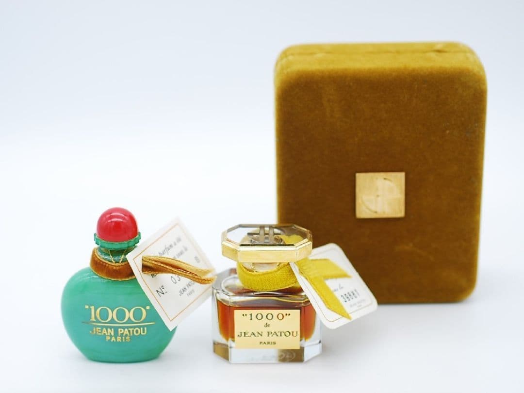 未使用品香水ジャンパトウ1000ミル パルファム 7.5ml 翡翠ボトル 7ml