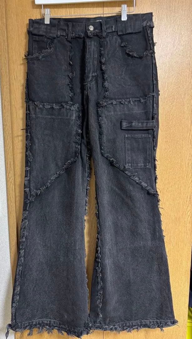 NO/FAITH STUDIOS Green Black Used Cargo NO⁄FAITH STUDIOS : 노