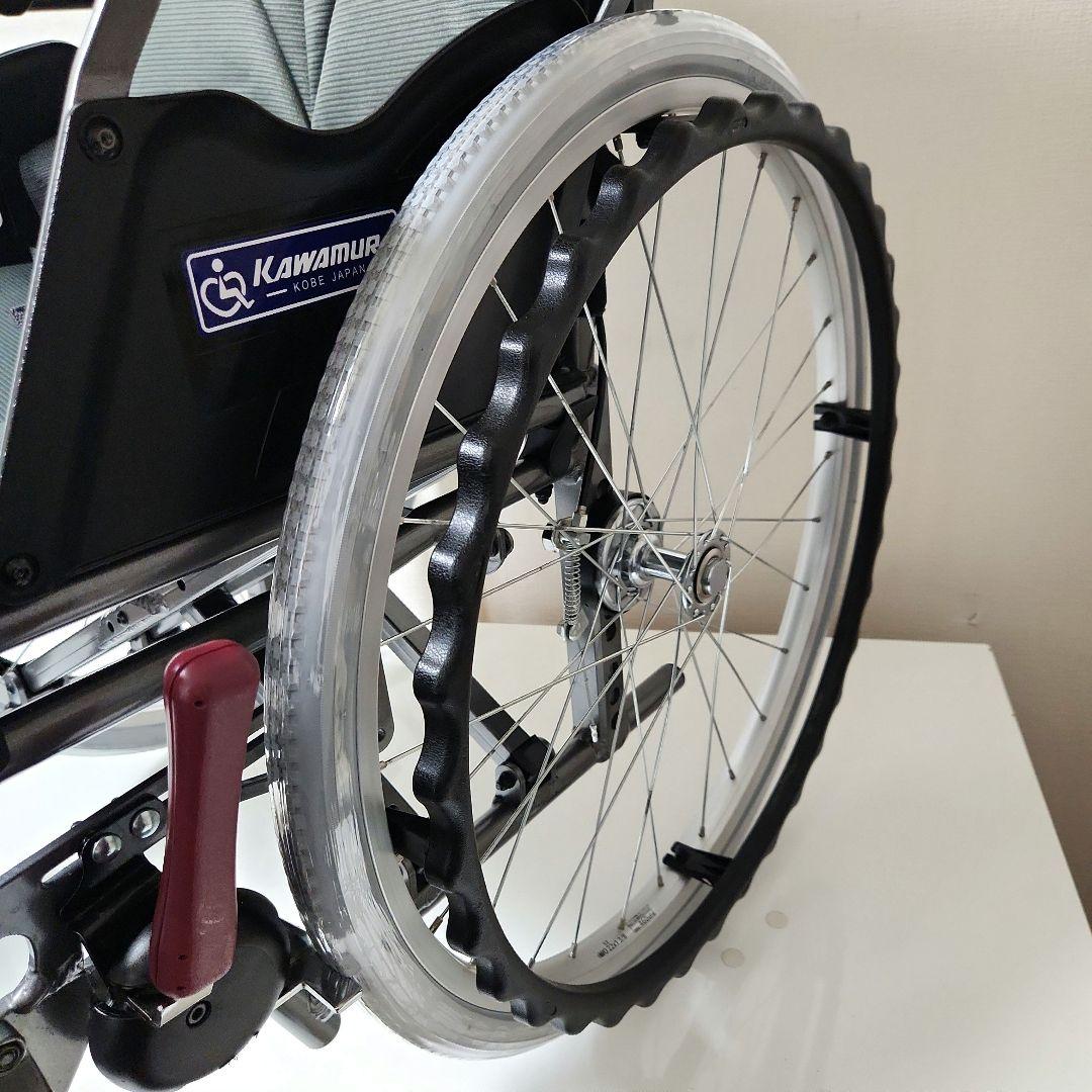 カワムラサイクル　自走用　多機能　ノーパンクタイヤ　車椅子　KMD-B22