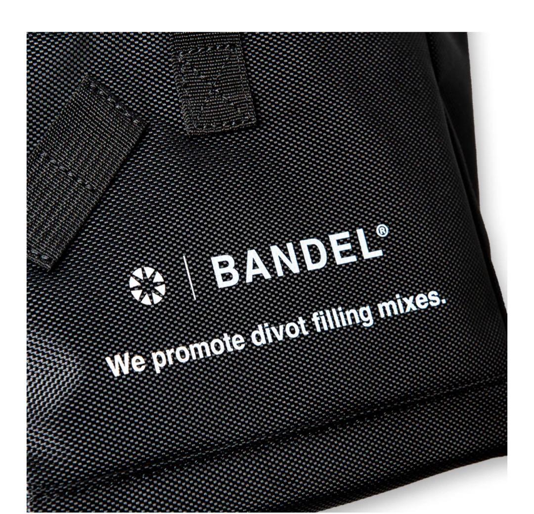 【新品・タグ付き】BANDEL 目土バッグ 黒 スコップ付