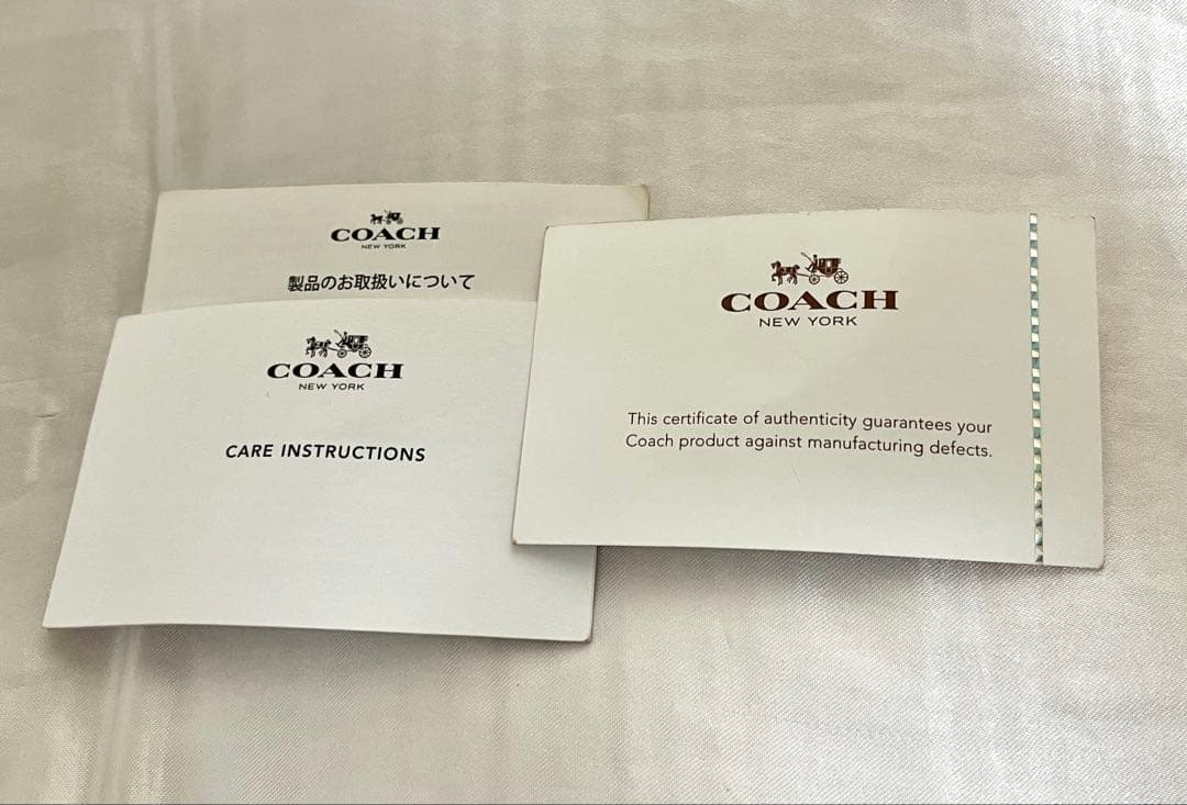 【美品】COACH レザーリュックサック
