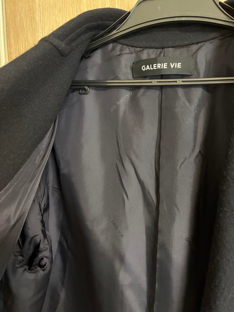 トゥモローランド ギャルリーヴィー メルトン ネイビー ウール