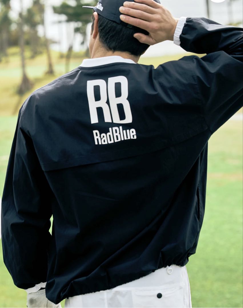RadBlue テックコットンナイロンプルオーバー