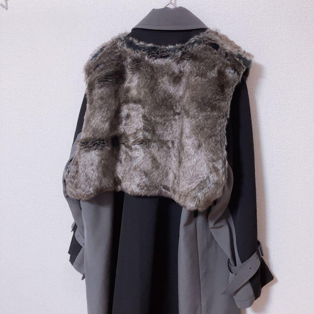 F*e様 HARE⭕️極美品　ファーベストハイショクコート　ロング　クリーニング