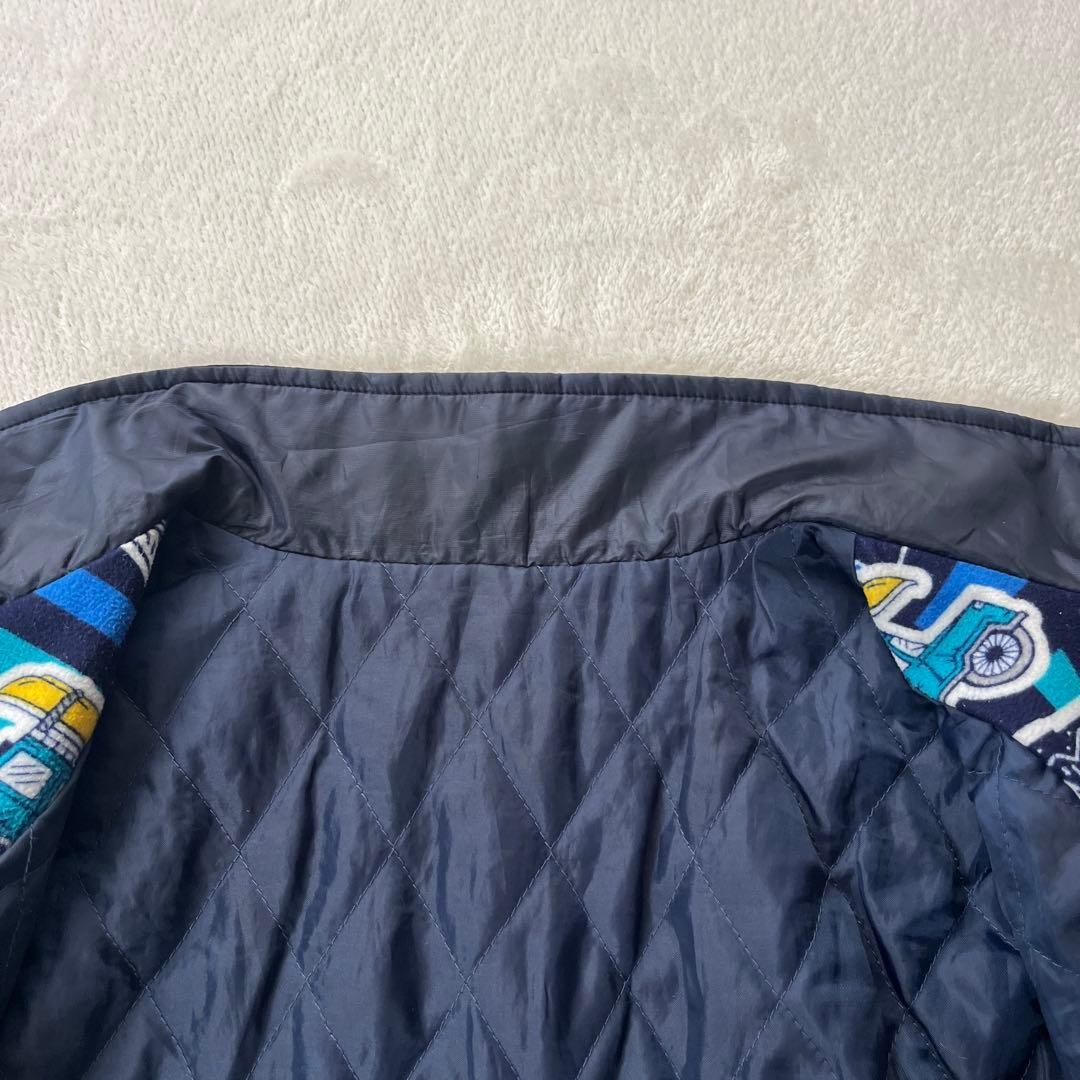 ●カステルバジャックスポーツ　ゴルフ　キャンプ柄 フリース ブルゾン　ジャケット