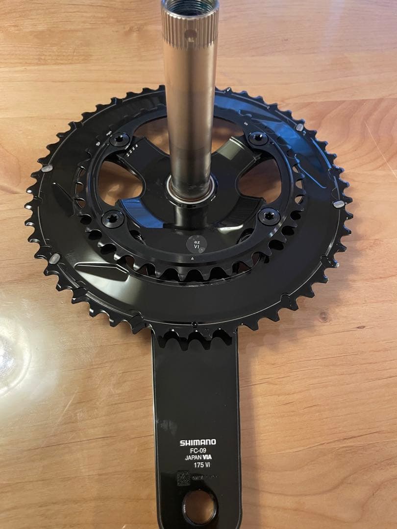 新品DURA-ACE クランクセット FC-09 50-34T 11速175mm