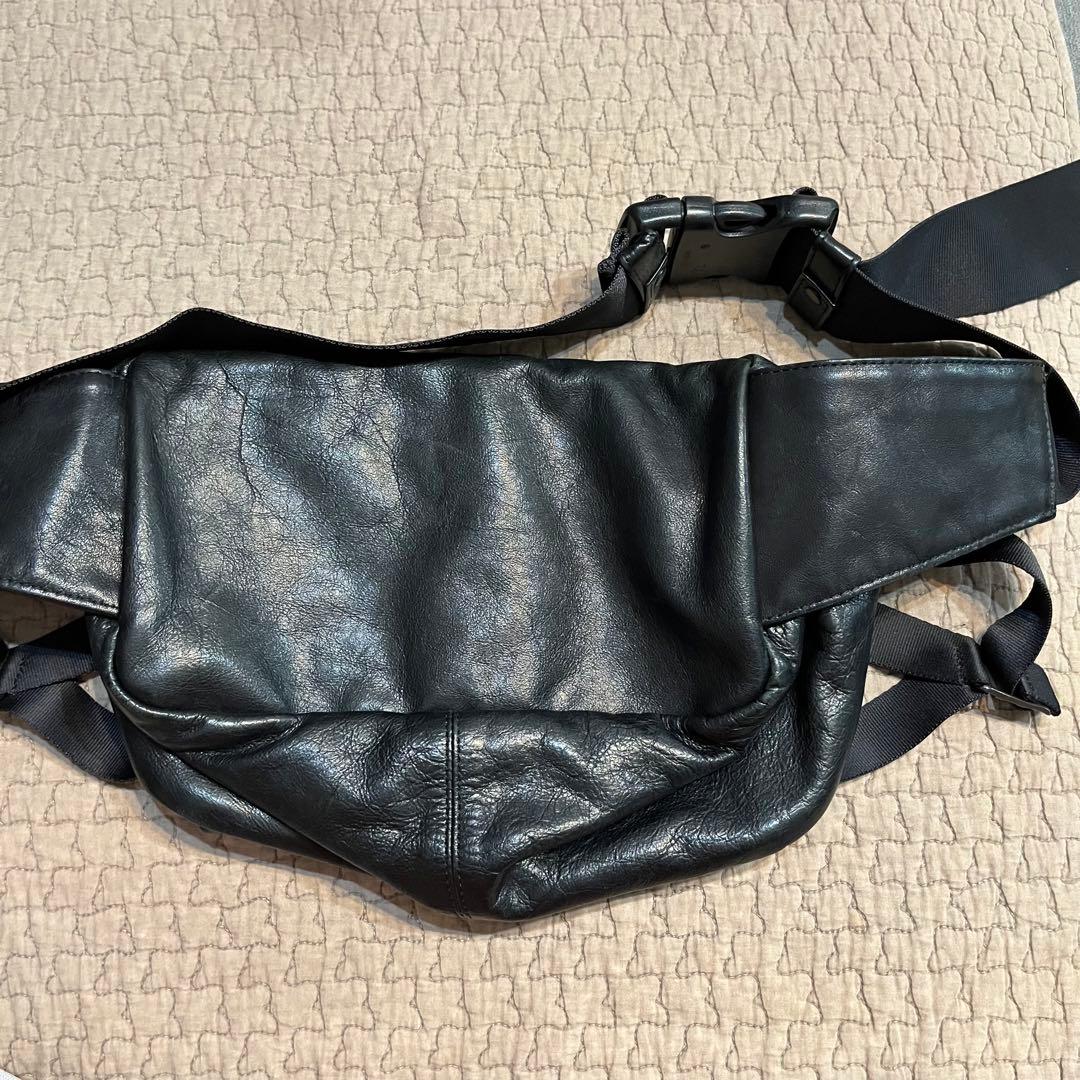 PORTER × ZOZO コラボ　レザー ウエストバッグ