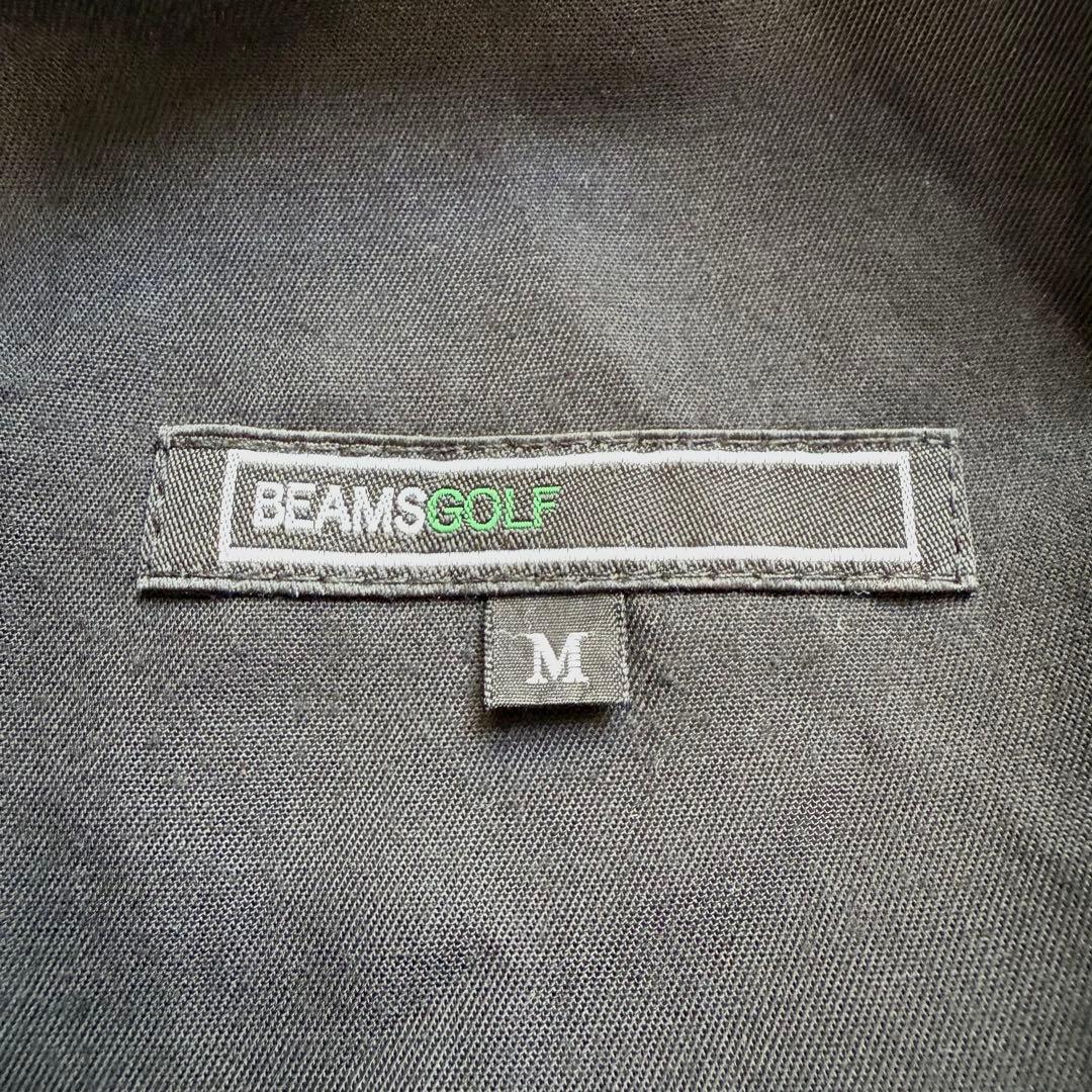 BEAMS GOLF ゴルフ セットアップ M パーカー パンツ ブラック ロゴ
