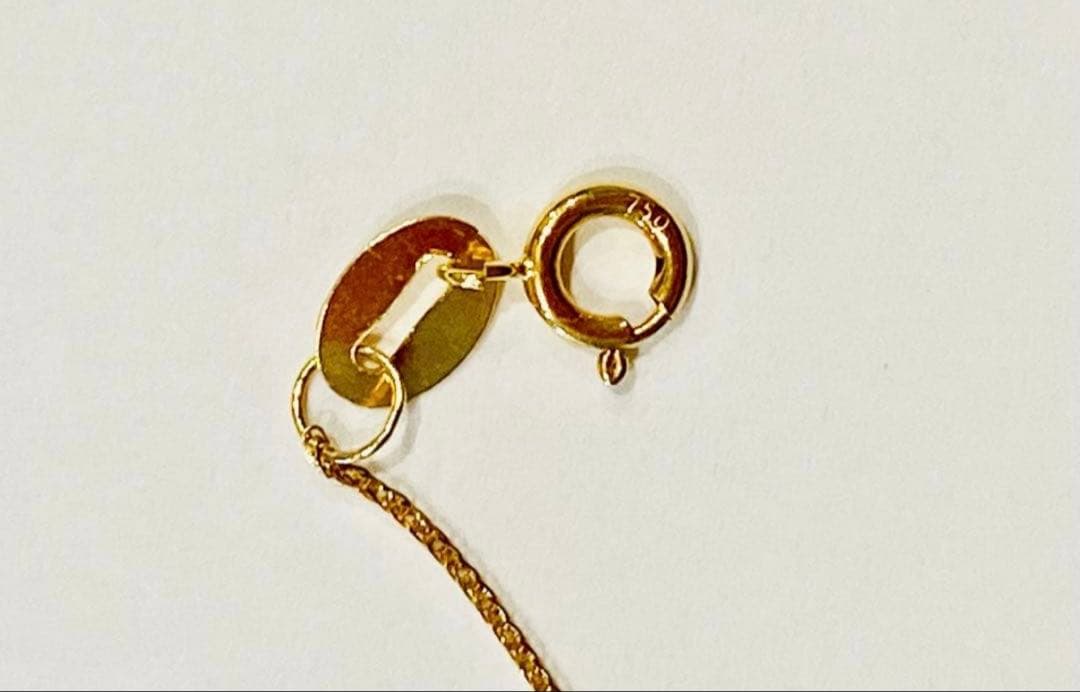 K18 ビーズ チェーン ブレスレット 【値下げ不可】