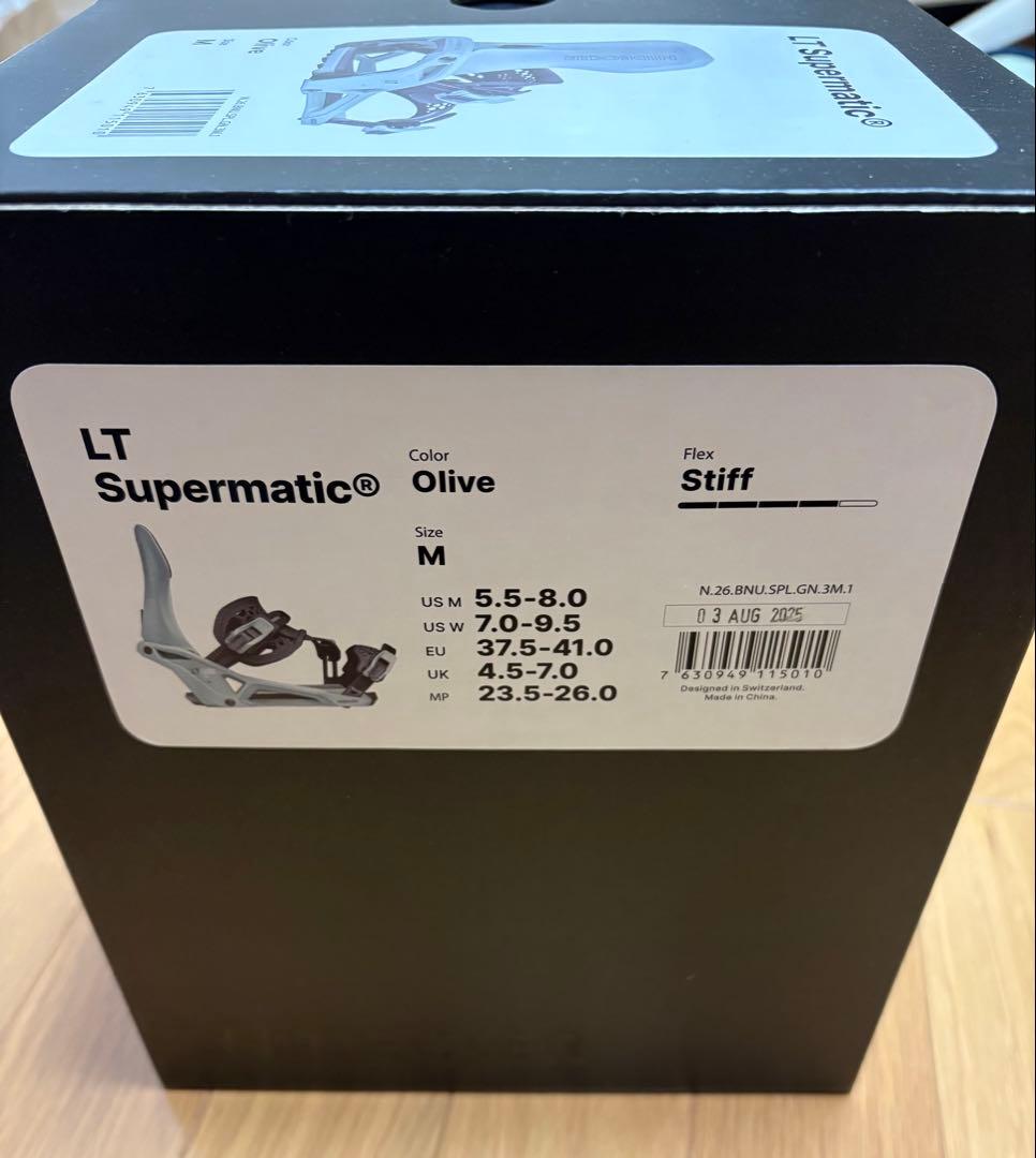 25-26 Nidecker Supermatic LT サイズM 新品未使用