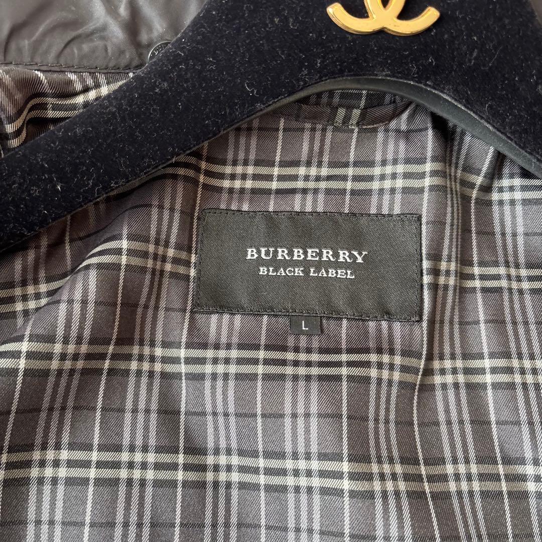 美品✨BURBERRY BLACK LABEL ダウン キルティング　ジャケット