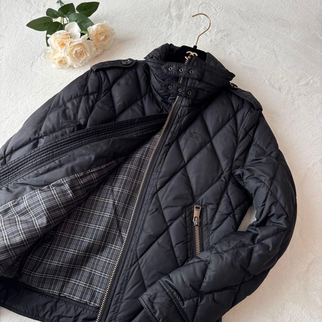 美品✨BURBERRY BLACK LABEL ダウン キルティング　ジャケット