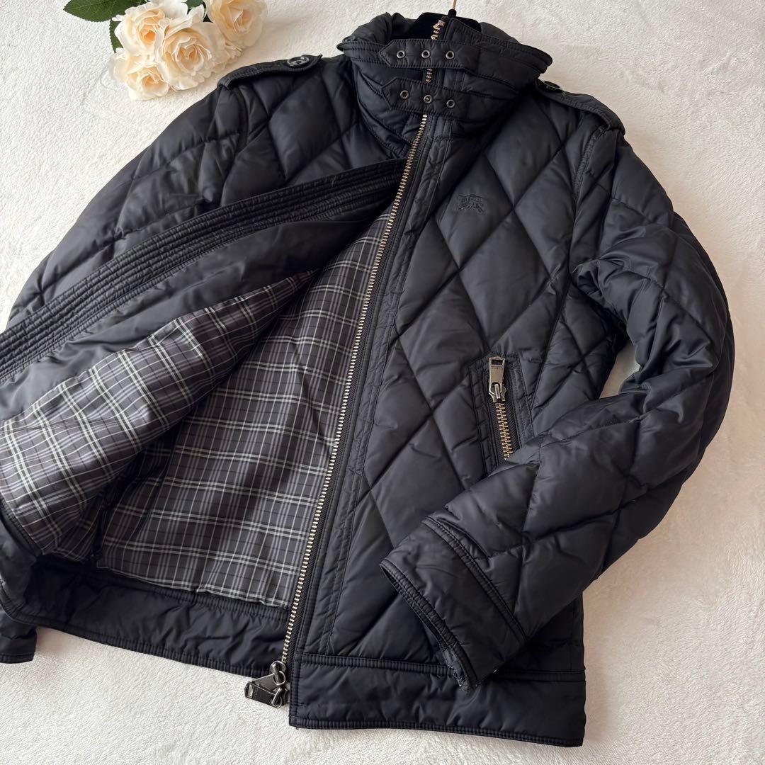 美品✨BURBERRY BLACK LABEL ダウン キルティング　ジャケット