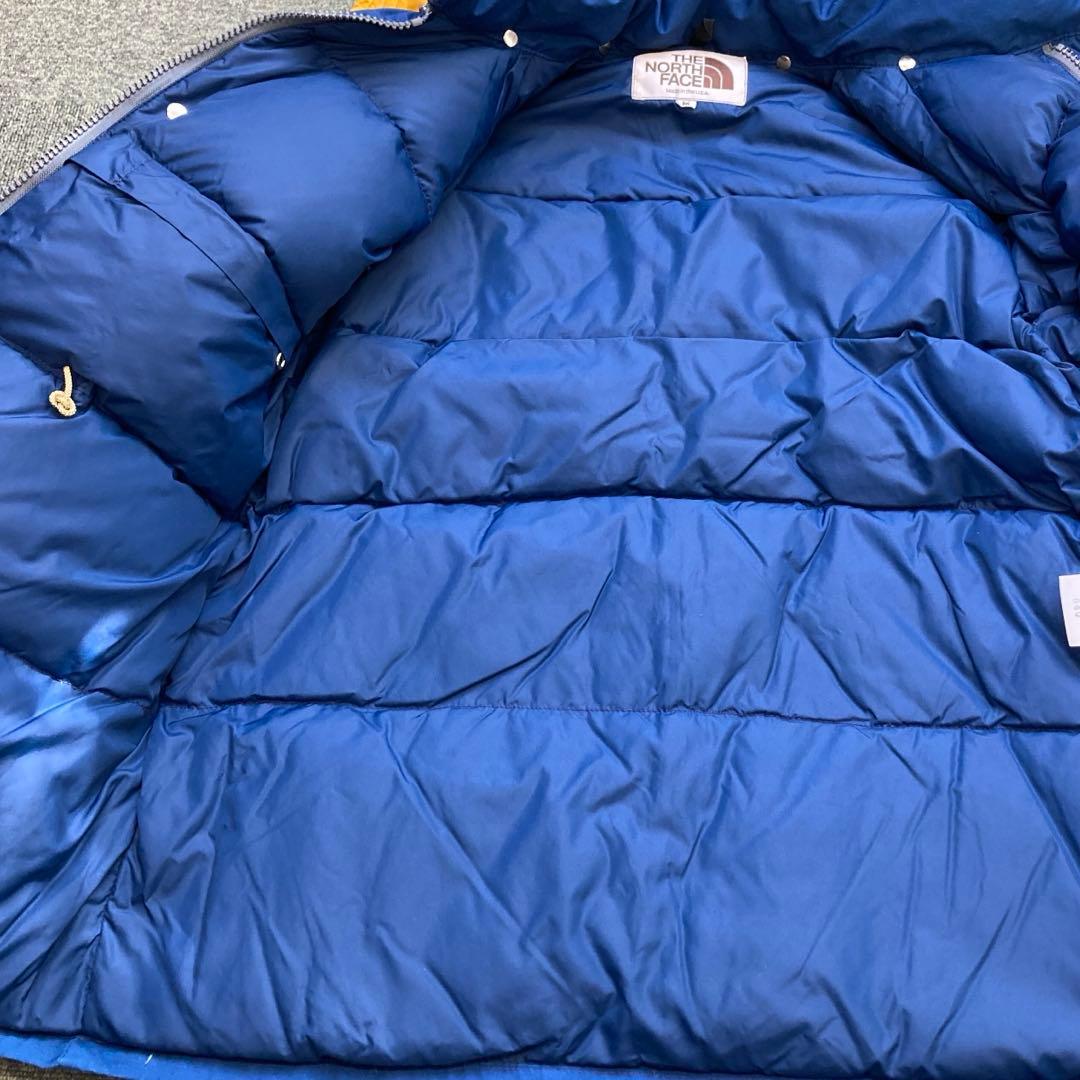 極暖80s90s茶タグUSA製ノースフェイスSEROWセロー ダウンジャケット