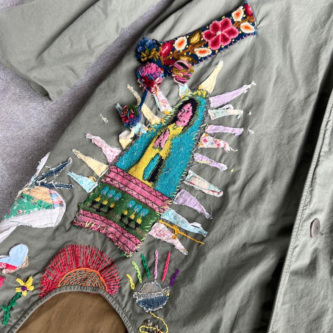 KAPITAL （キャピタル）ピアノファーム 刺繍デザインコート