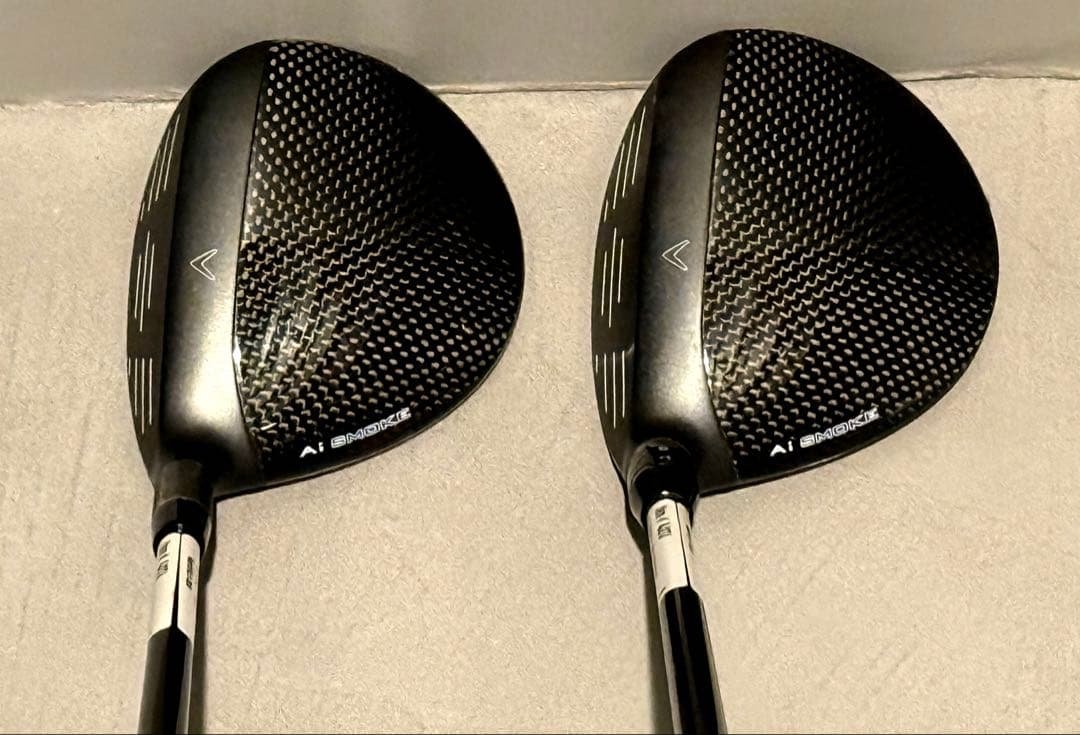 AI SMOKE フェアウェイウッド 3WHL＆5W MAX青テンセイ60S