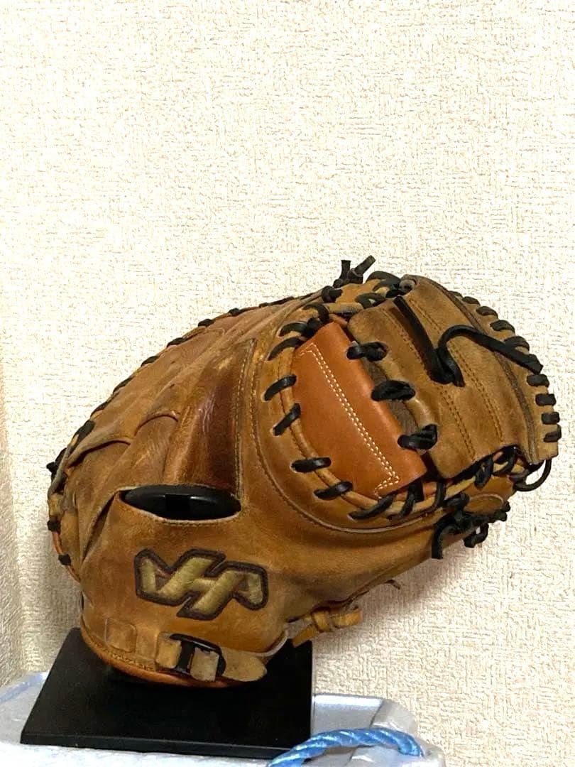 と*る様 硬式キャッチャーミット　ハタケヤマ