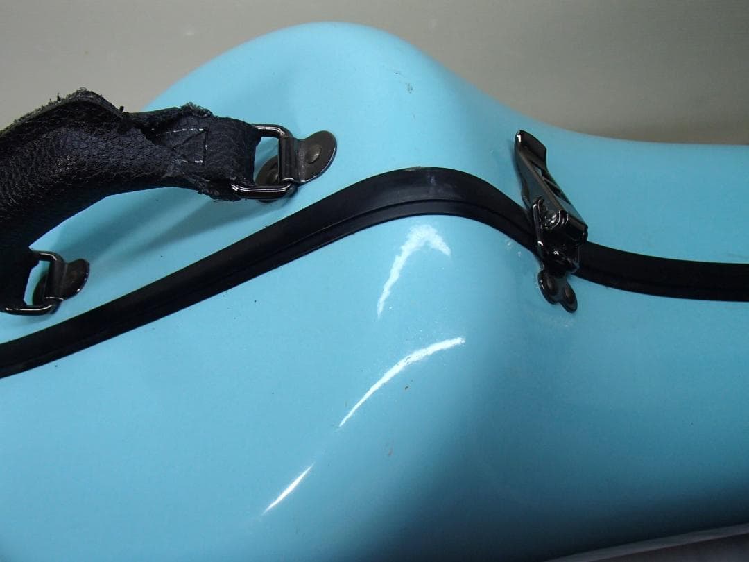 C.C.シャイニーケースⅡ テナーサックス　ライトブルー