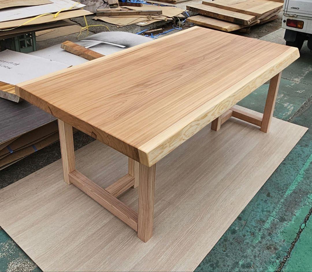 杉 一枚板 無節 ダイニング テーブル センターテーブル 座卓 ローテーブル