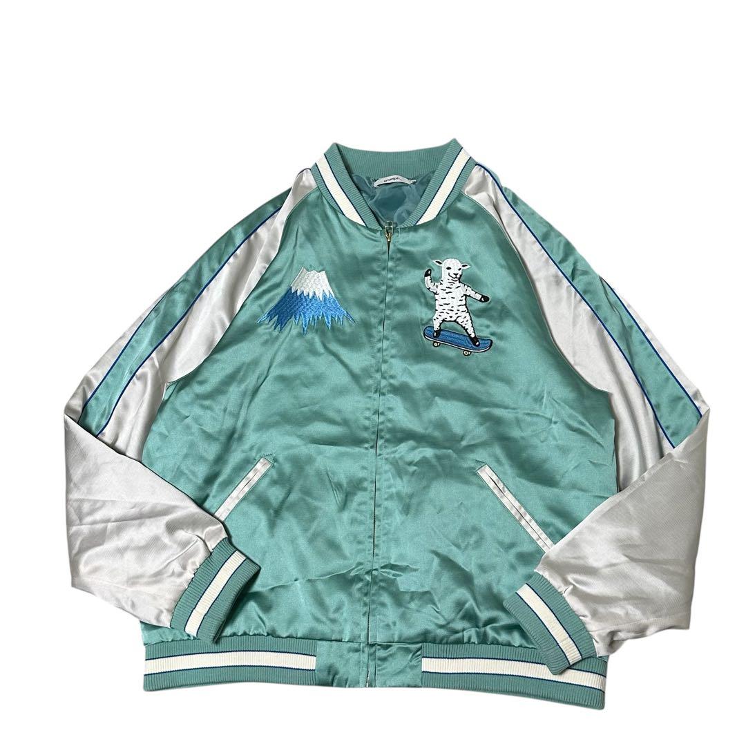 美中古】 グラニフ ラムチョップスケート スカジャン M