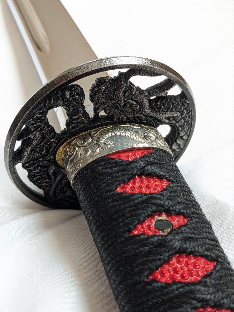 真田幸村 六文銭 朱鞘 妖刀村正 模造刀 ☆