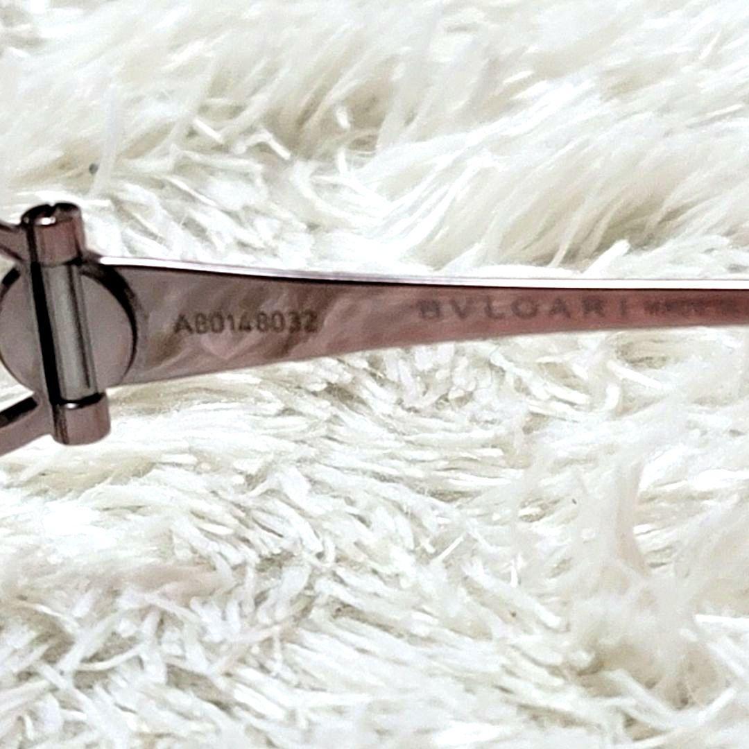 極美品 ブルガリ サークルロゴ ウェリントン サングラス グラデーション