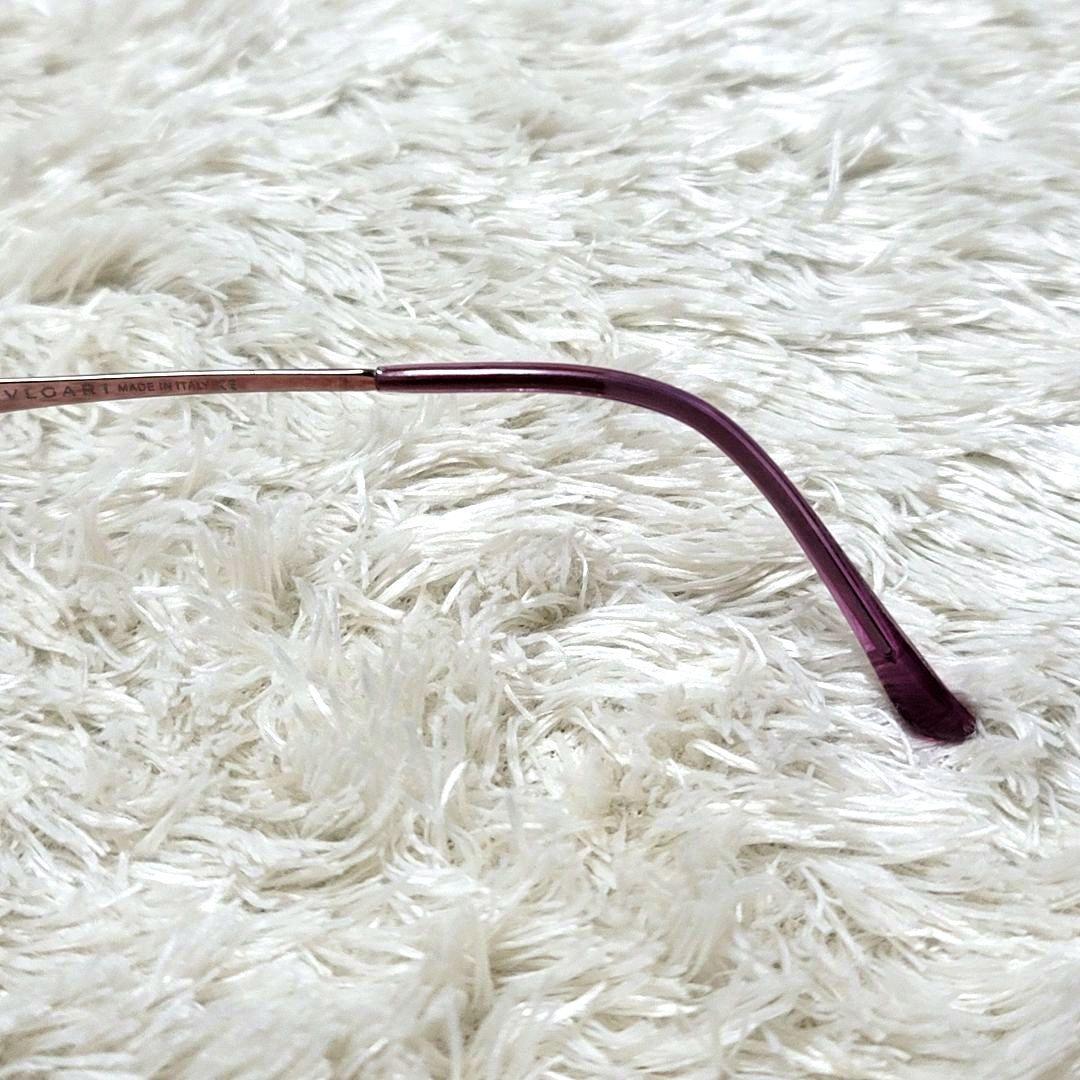 極美品 ブルガリ サークルロゴ ウェリントン サングラス グラデーション