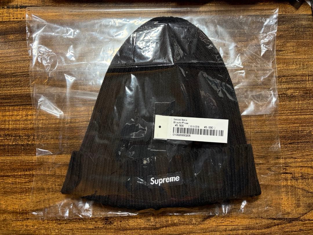 帽子 Supreme Overdyed Beanie \"Black\"