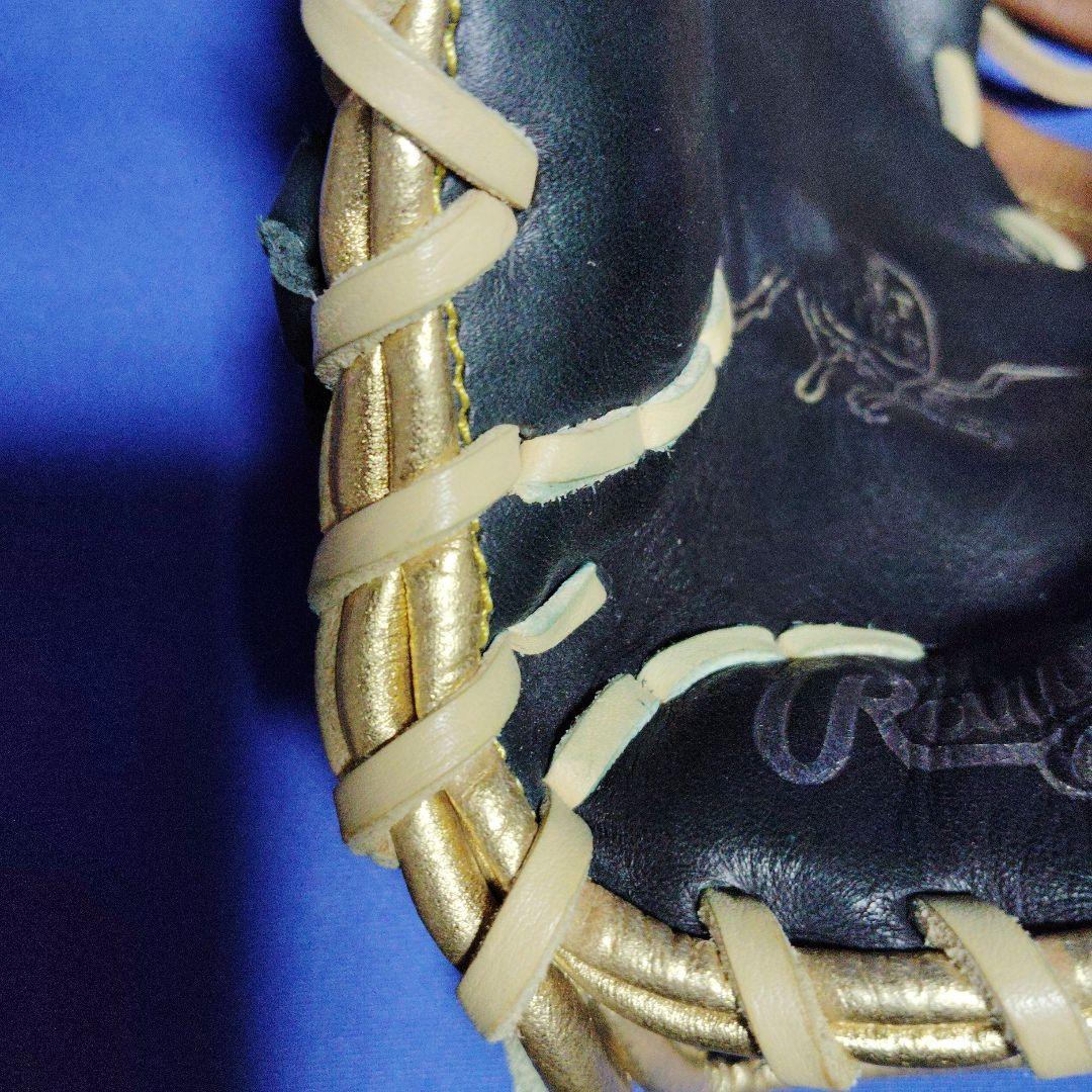 ローリングス軟式ファーストミット　13インチ　黒メッシュ