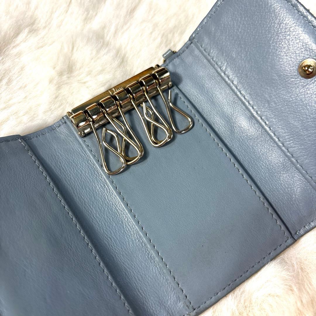 な*な様 クリスチャンディオール レディディオール キーケース パテントレザー